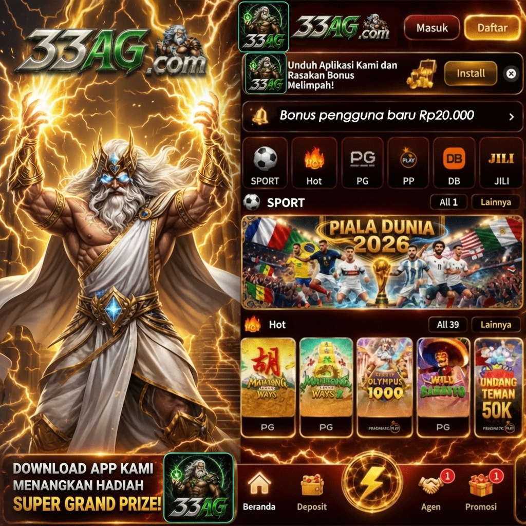 33AG - 33ag Situs Slot Online Resmi dengan Akses Daftar dan Login