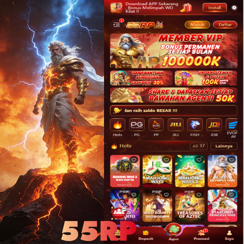 55RP - Portal Hiburan Game Online Mobile Resmi & Terpercaya