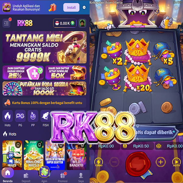RK88 - Login Situs Resmi dan Nikmati Ragam Game PG Soft