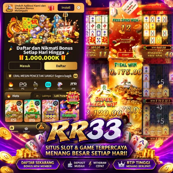 RR33 - Portal Resmi Game Kasino dengan Link Daftar dan Akses Alternatif